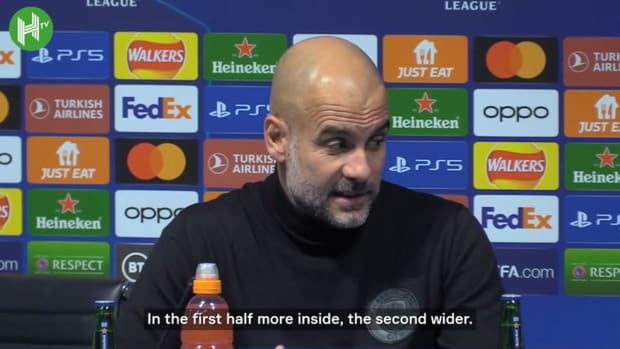 Guardiola praise Man City academy after Rico Lewis' outstanding performance vs Seville